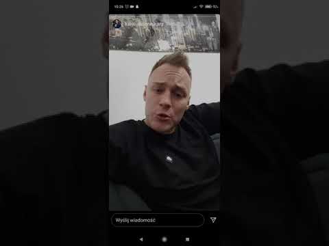 Mateusz Kaniowski tłumaczy się po wypowiedzi Don Kasjo na jego temat