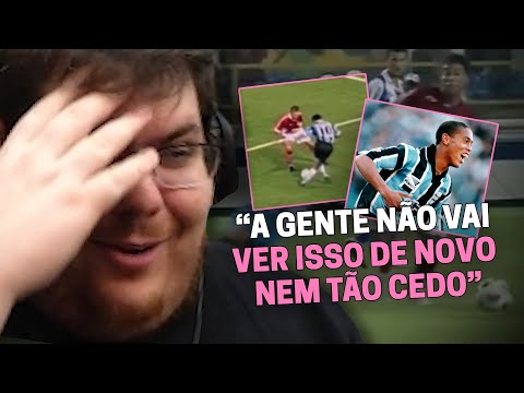 CASIMIRO REAGE: QUANDO RONALDINHO HUMILHAVA NO BRASIL - FUTEBOL NACIONAL | Cortes do Casimito