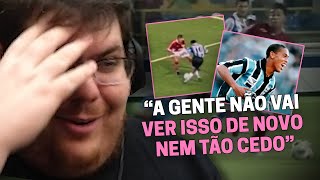 CASIMIRO REAGE: QUANDO RONALDINHO HUMILHAVA NO BRASIL - FUTEBOL NACIONAL | Cortes do Casimito