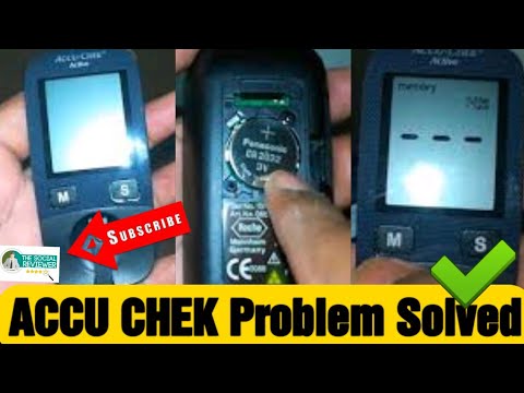 How to replace your accu chek battery