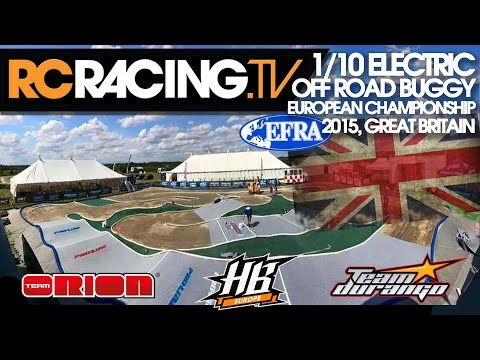 EFRA 1/10th 4WD Off Road Euros  2015- "Fast Friday" Qualifying  - Live!