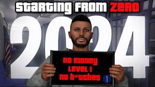 I Started as a Level 1 in 2024 in GTA 5 Online! | Broke To Local Kingpin EP 1