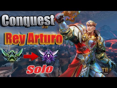 Rey Arturo, esta piedra y el rey serán mejores amigos esta Season XD | Smite | Solo