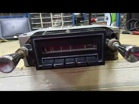 73-75 GM Chevrolet Radio Camaro Nova Chevelle Push Button AM Impala Delco