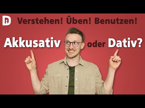 Akkusativ und Dativ | Super Erklärung & Übung | Tipps zum Deutsch lernen A1 A2 B1