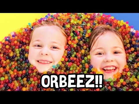 Kids Orbeez Bathtub Challenge – Bathtub Full of Orbeez Challenge - 200,000+ Orbeez Experiment!