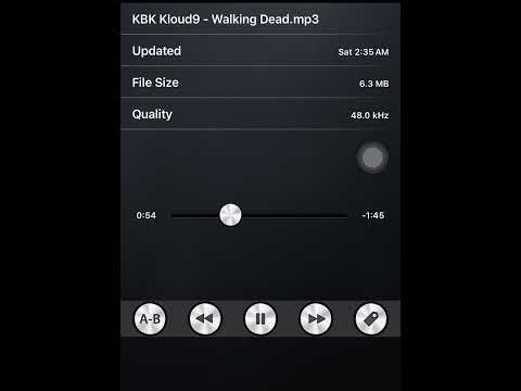 KBK Kloud9 - Walking Dead (Official Audio)