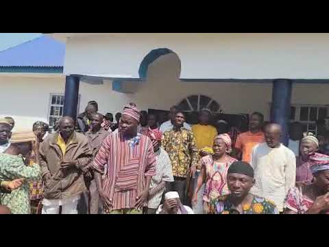 New Mosque Name President Bio Central Mosque in Langruma Chiefdom Sierra Leone.