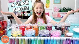 Setting up a Slime Shop Booth to Sell Slime In Real Life | How to Make a Slime Shop Episode Four