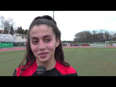 Nouhaila El Montaser après FWS Woluwe B   RWDM Girls le 18.03.2023