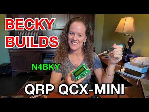 Should you build a QCX-mini? 🤔  |   Becky Builds a QRP CW Radio