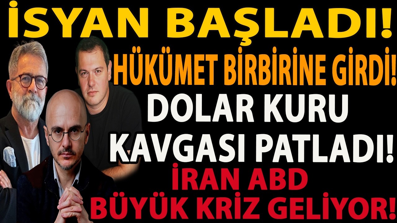 İSYAN BAŞLADI! HÜKÜMET BİRBİRİNE GİRDİ! DOLAR KURU KAVGASI PATLADI! İRAN ABD BÜYÜK KRİZ GELİYOR!