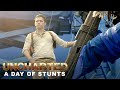 UNCHARTED - A Day of Stunts with Tom Holland