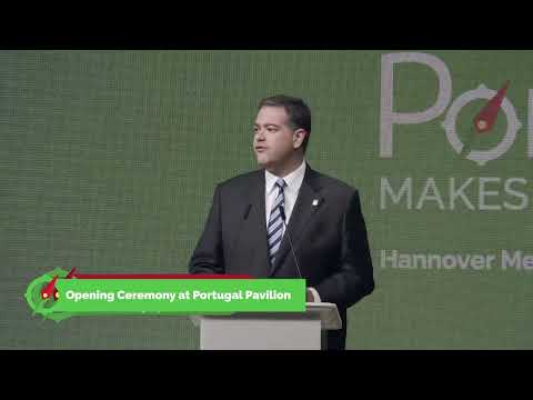 Opening Ceremony at Portugal Pavilion 30May | PORTUGAL MAKES SENSE – HANNOVER MESSE 2022