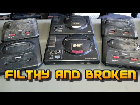 Sega Mega Drive / Genesis repairathon pt.1