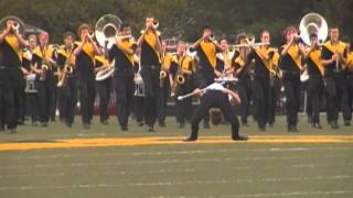 preview picture of video 'Upper Arlington Golden Bear Marching Band Pregame'