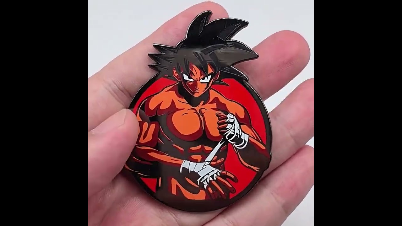Dragon Ball Goku Fitness Enthusiast Backpack Pin