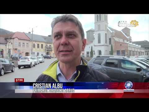 Centrul orașului Abrud se reabilitează
