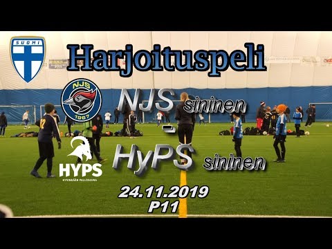 Harjoituspeli P11 NJS sininen vs HyPS sininen 24.11.2019