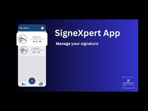 SigneXpert | Upload & Sign doc