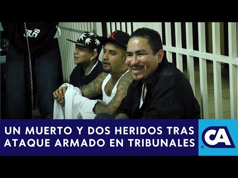 VTR13 FULL UN MUERTO Y DOS HERIDOS TRAS ATAQUE ARMADO EN TRIBUNALES