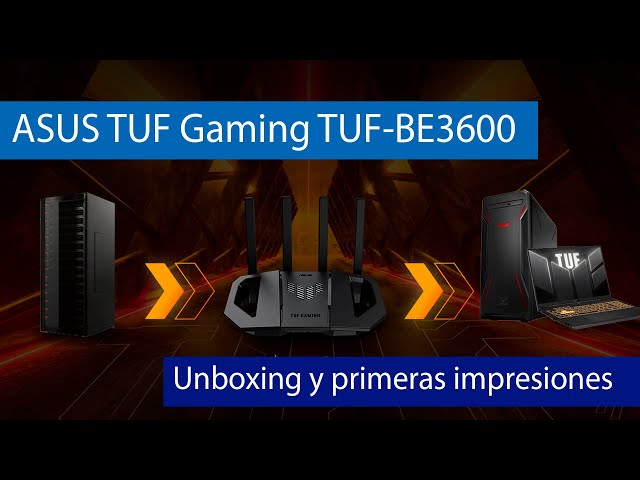Vídeo relacionado con ASUS TUF Gaming BE3600 - Router WiFi 7 de Doble Banda
