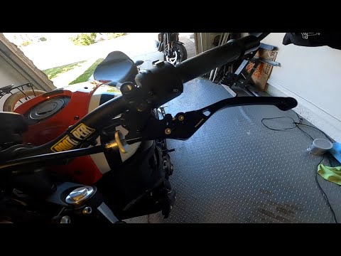 XSR700 Mod #4 - Vortex Brake and Clutch Levers
