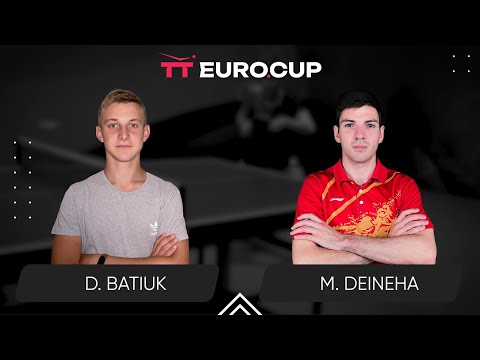 12:50 Dmytro Batiuk - Maksym Deineha 04.02.2024 TT Euro.Cup Ukraine Master.TABLE 4