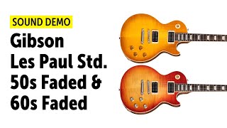 Video thumbnail for Gibson Les Paul Standard 50s & 60s Faded - Sound Demo (no talking) by Guitar Bonedo
