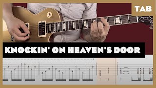 Guns N&#39; Roses - Knockin&#39; on Heaven&#39;s Door - Guitar Tab | Lesson | Cover | Tutorial