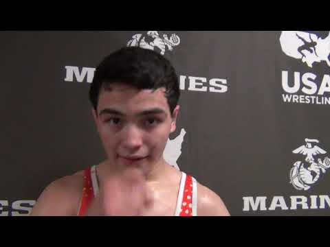 Bobby Perez CA, 2019 Cadet Greco Roman National champion at 145 pounds