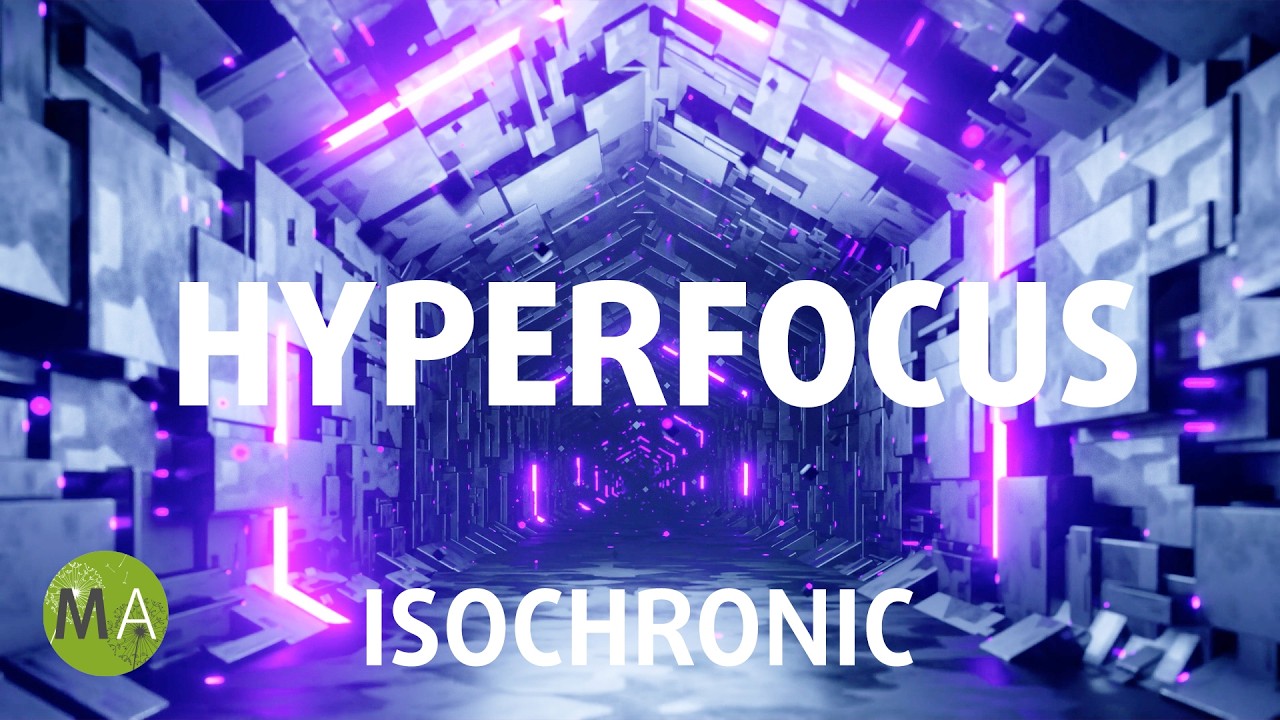 Hyperfocus Organic Techno Mix with 40Hz Gamma Isochronic Tones