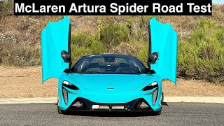 2025 McLaren Artura Spider Road Test