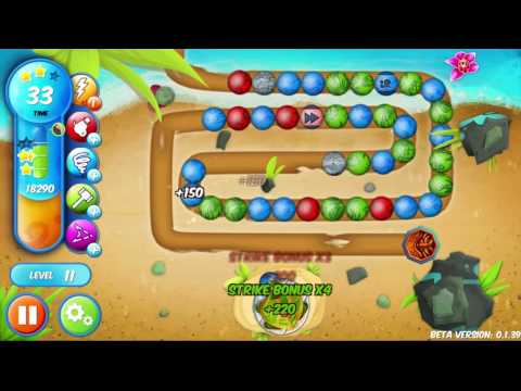 Woka Woka: Marble Shooter - Level 11