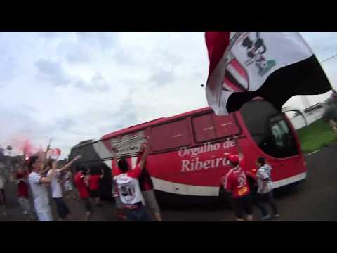 chegada do time ao estadio (Botafogo-SP 3 X 2 River-PI)-final série D