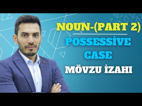 ✅️❗️👉Possessive case Noun (Part 2) Mövzu izahı İngilis dili Fariz müəllim #buraxılış #dim #ingilis