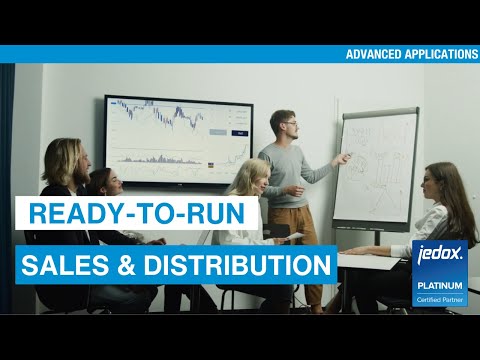 Ready-to-run Sales and Distribution - Jedox | Advanced Applications