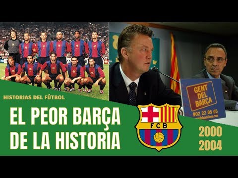 El Peor BARÇA de la Historia (2000-2004) 😓 "Ni se metían en Champions" | La Era de Joan Gaspart