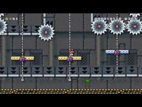 Learn to Ride a Lift with Style! 슈퍼마리오 메이커 WiiU 20160513