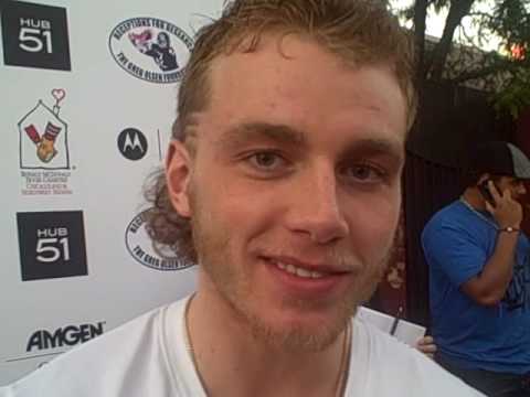 Patrick Kane at Greg Olsen's ''Shake the Lake'' 2010