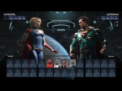 Injustice 2 Beta Gameplay (PS4) - No Commentary