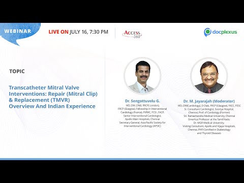 Transcatheter Mitral Valve Interventions: Repair (Mitral Clip) & Replacement (TMVR)- Overview And Indian Experience