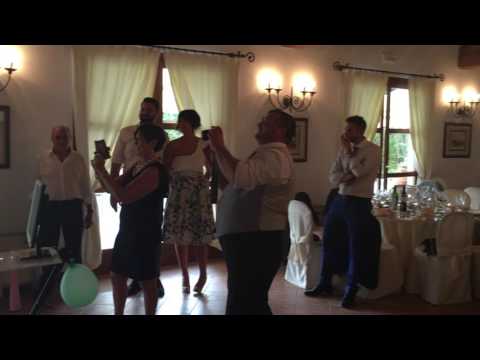 MATRIMONIO "SARA E SIMONE" la sposa canta MARACAIBO - alex e mark - cascina casale inverigo