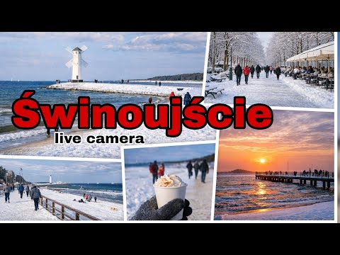 Świnoujście #155 "A walk along the Baltic Sea 🌊 Beach and promenade in Świnoujście | Relaxing time"