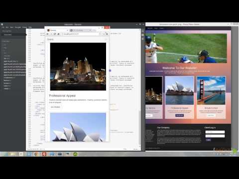 Building a Responsive Website with Bootstrap Tutorial Completing the Home Page | packtpub com