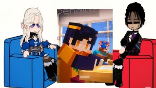[NTR] Bad ending party React to Lihan as INCENDIUS | Gacha reacts to Minecraft