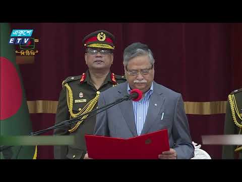 শেখ হাসিনার দেশত্যাগের তিন দিনের মাথায় শপথ নিলো অন্তর্বর্তী সরকার