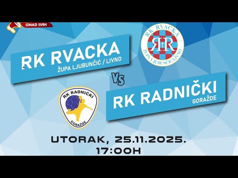 RK RVACKA - RK RADNIČKI (9.kolo - 2025/26.)