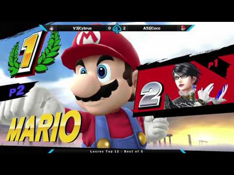 Gambit: June Losers Top 12 - V3|Cybrus (Bayonetta) vs A51|Coco (Mario)
