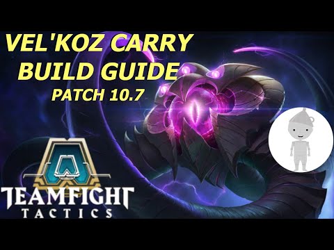 Hot New Vel'koz Carry Build Guide | Teamfight Tactics Patch 10.7